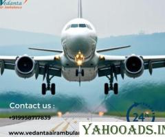 Hire World-Class Vedanta Air Ambulance Service in Patna with Life-Support Medical Team