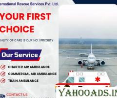 Aeromed Air Ambulance Service in Patna - Comfortable Shifting of Anyone - 1