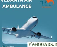 Use Vedanta Air Ambulance Service with Hi-Tech Oxygen Facilities in Jabalpur