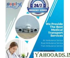 Available Low Budget Medical Treatment Through  Angel Air Ambulance Service in Muzaffarpur