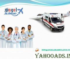 Pick Angel Air Ambulance Service in Bhagalpur With Necessary Medical Support