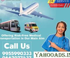 Use Highly Advanced Panchmukhi Air Ambulance Services in Patna with ICU Setup